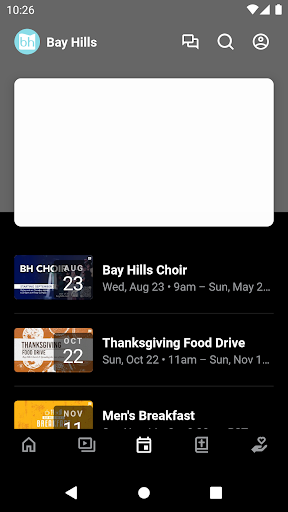 Bay Hills Church Screen 3
