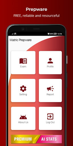 Android application Prepware: for Grade 12 Matric screenshort