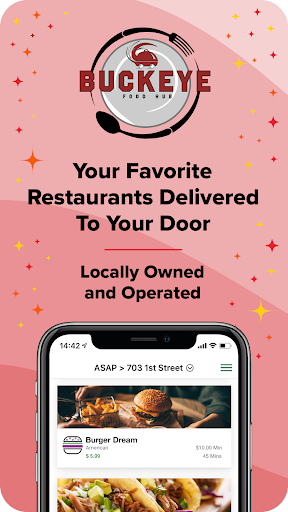 Android application Buckeye FoodHub screenshort