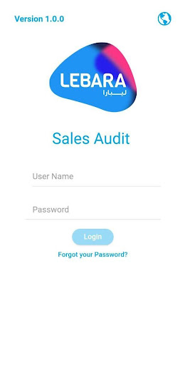 Android application Lebara Audit App screenshort