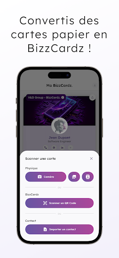 BizzCardz Screen 3