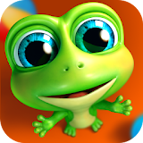 Hi Frog! - Free pet game app icon