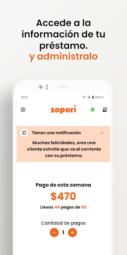 Sopori Móvil Screen 3