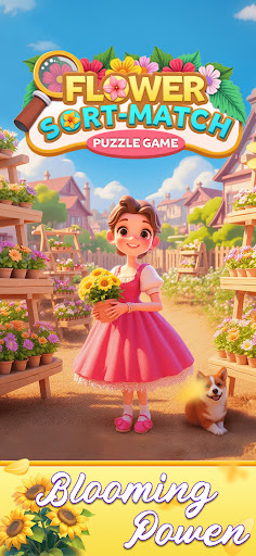 Flower Sorting - Match-3 Game