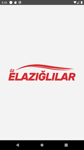 Android application Öz Elazığlılar Turizm screenshort