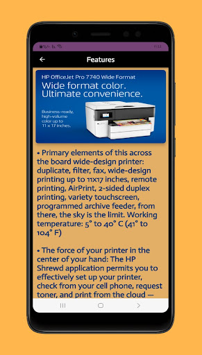 hp officejet pro 7740 guide Screen 2