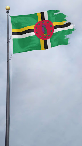 Dominica flag Screen 2