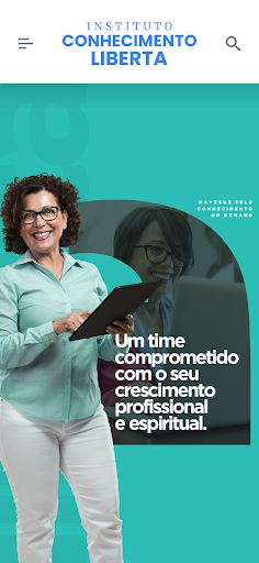 Android application Instituto Conhecimento Liberta screenshort