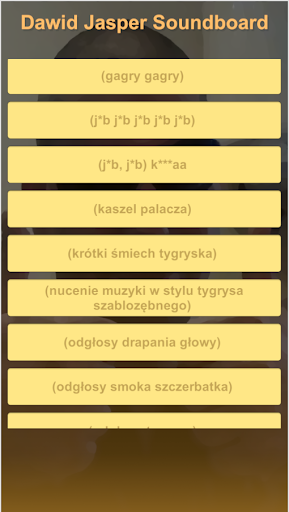 Android application Dawid Jasper Soundboard screenshort