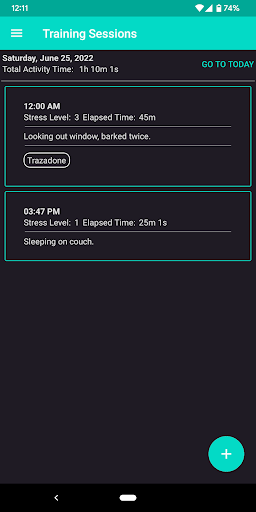Separation Trainer Screen 2