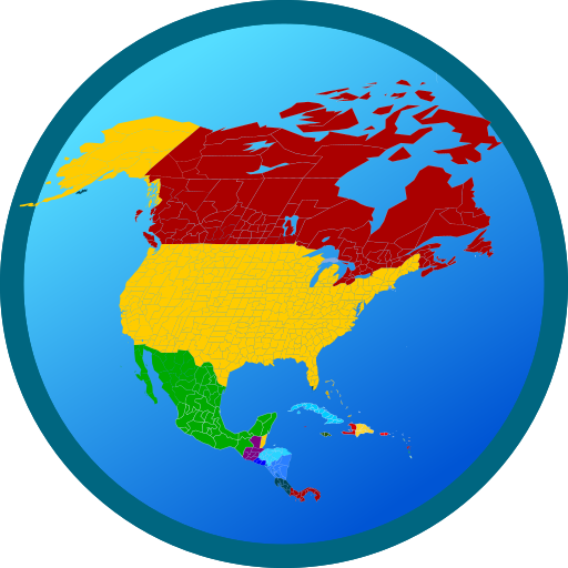 Map of North America 1.21.1 Icon