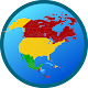 Map of North America تنزيل على نظام Windows