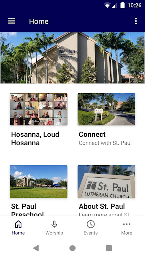 Android application St. Paul Weston screenshort