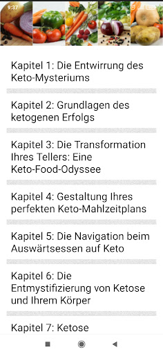 Keto Klarheit Screen 2