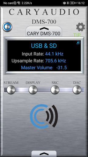 Android application Cary Streamer 2.0 screenshort