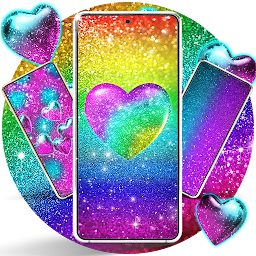 Icon image Colorful glitter wallpapers