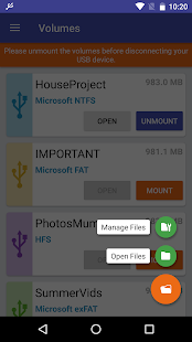 exFAT/NTFS for USB by Paragon Captura de pantalla