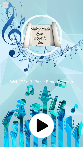 Android application Web Rádio Paz e Bençao Jesus screenshort