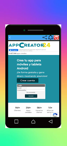 App Creator 24 Screen 2