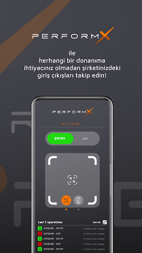 PerformX Screen 2