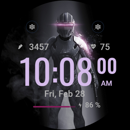 Robot Watch Face screenshot 11