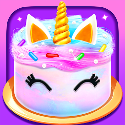 Image de l'icône Unicorn Cotton Candy Cake