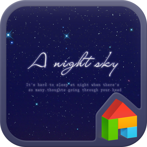 Night Sky Dodol Luncher theme  Icon