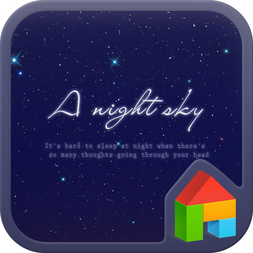 Night Sky Dodol Luncher theme logo