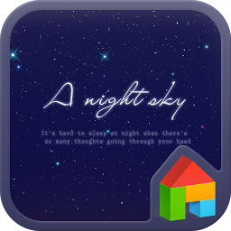 Icon image Night Sky Dodol Luncher theme