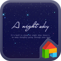 Night Sky Dodol Luncher theme