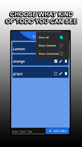 TODO LIST Screen 2