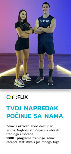 Android application FitFLIX screenshort