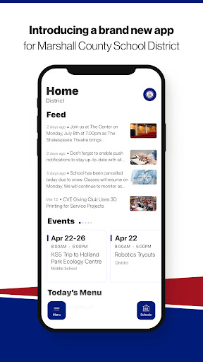 Android application Marshall County Schools, MS screenshort