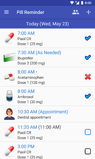 Pill Reminder and Med Tracker screenshot for Android