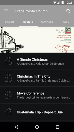 GracePointe Church Screen 2
