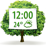 Nature Weather Clock Widget icon