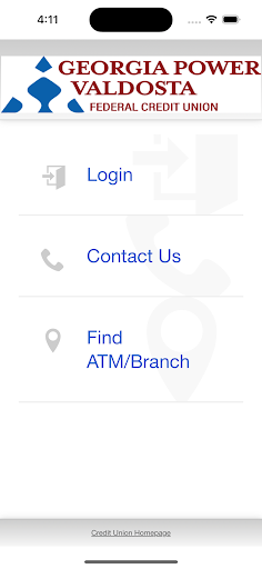 Android application Georgia Power Valdosta FCU screenshort