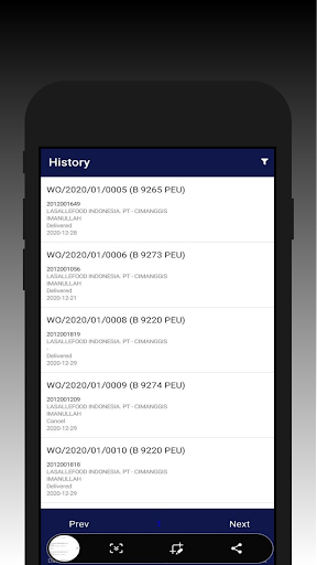 CGL CUSTOMER Screen 3