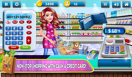 Supermarket Cash Register Sim  screenshots 6