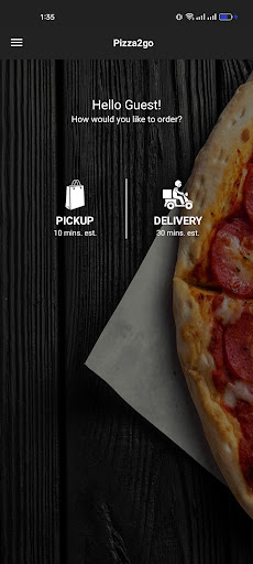 Pizza 2 Go Screen 3