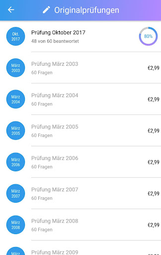 iKreawi - HP Prüfungsfragen Screen 2