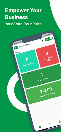 Android application Connectuz Delivery screenshort