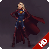 Wallpapers of Super DC Girl HD icon