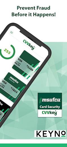 MSUFCU CVVkey Screen 3