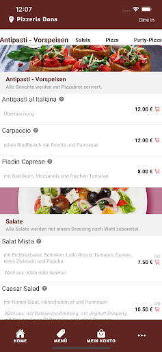 Pizzeria Dona Screen 3