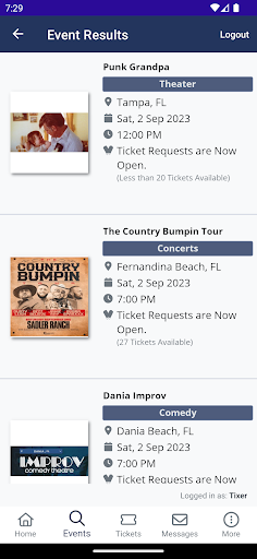 Vet Tix Screen 3