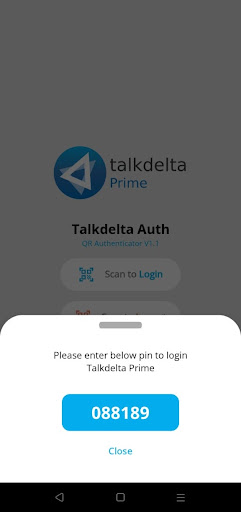 Talkdelta Auth Screen 3