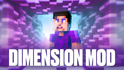 Android application Dimension Mod for Minecraft PE screenshort