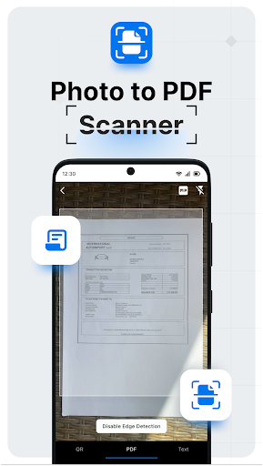 Android application Zap Scan: Photo to PDF Scanner screenshort