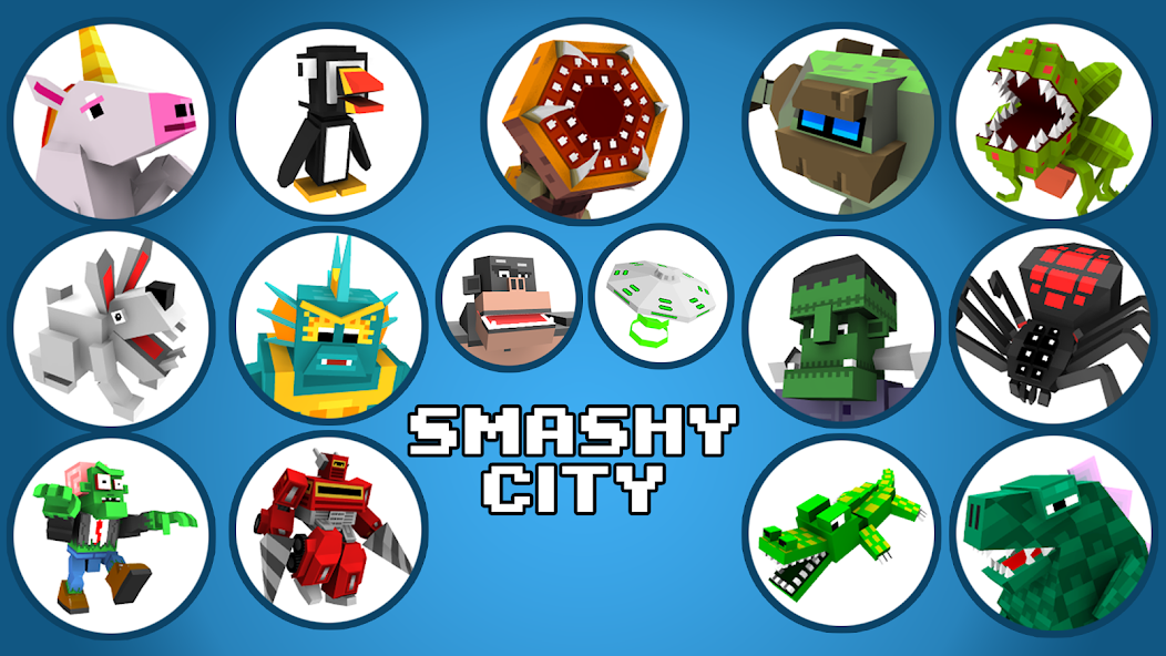 Smashy City - Destruction Game 3.3.1 APK + Mod (Unlimited money) untuk android